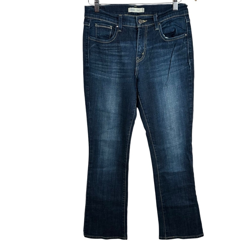 Levis 515 Bootcut Jeans Womens Size 8 Pockets Mid Rise Neutral Casual Core Basic